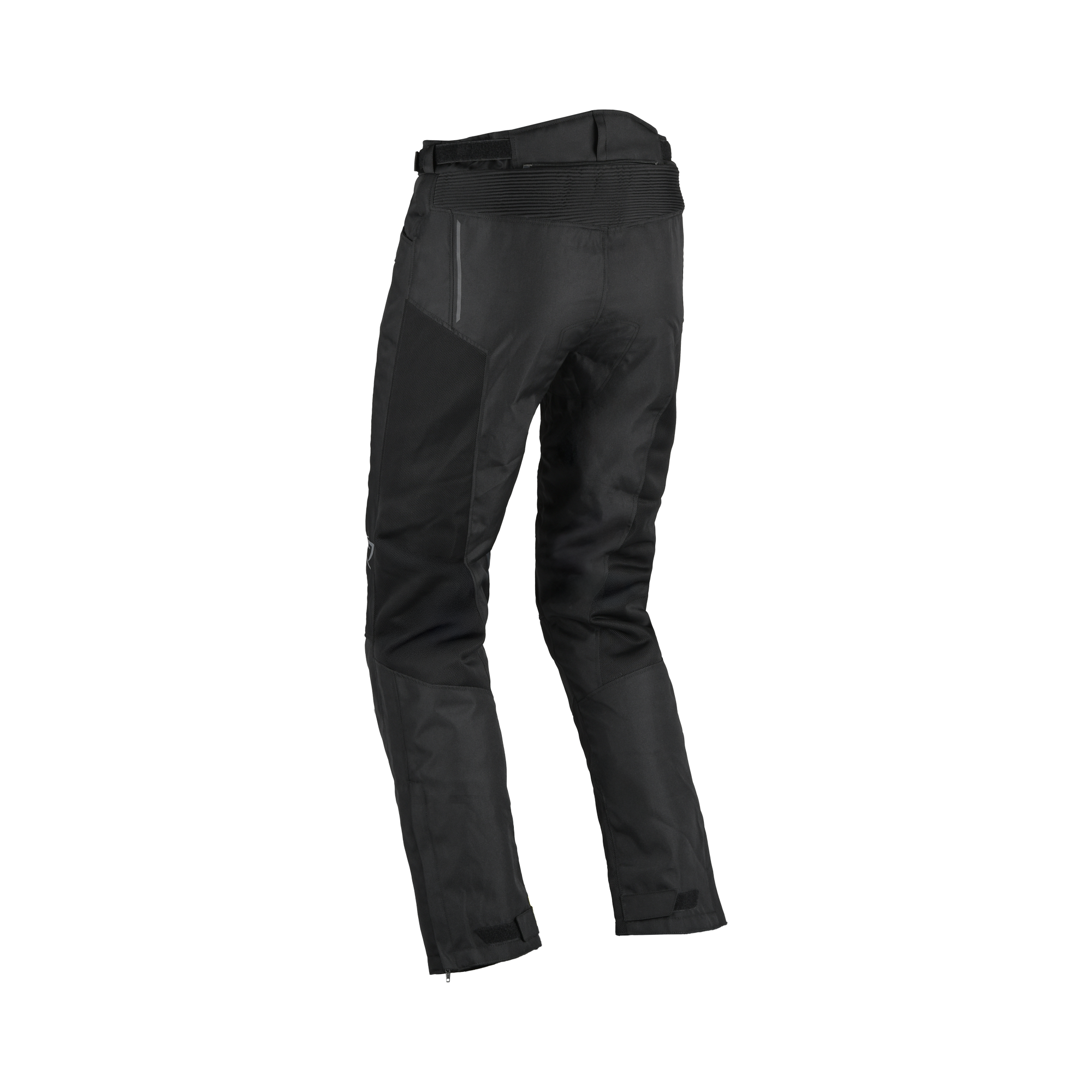 Retro dei pantaloni moto estivi Difi Ipanema 2 in mesh nero