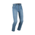 Jeans moto Difi Samba azzurri slim fit con protezioni CE, fronte