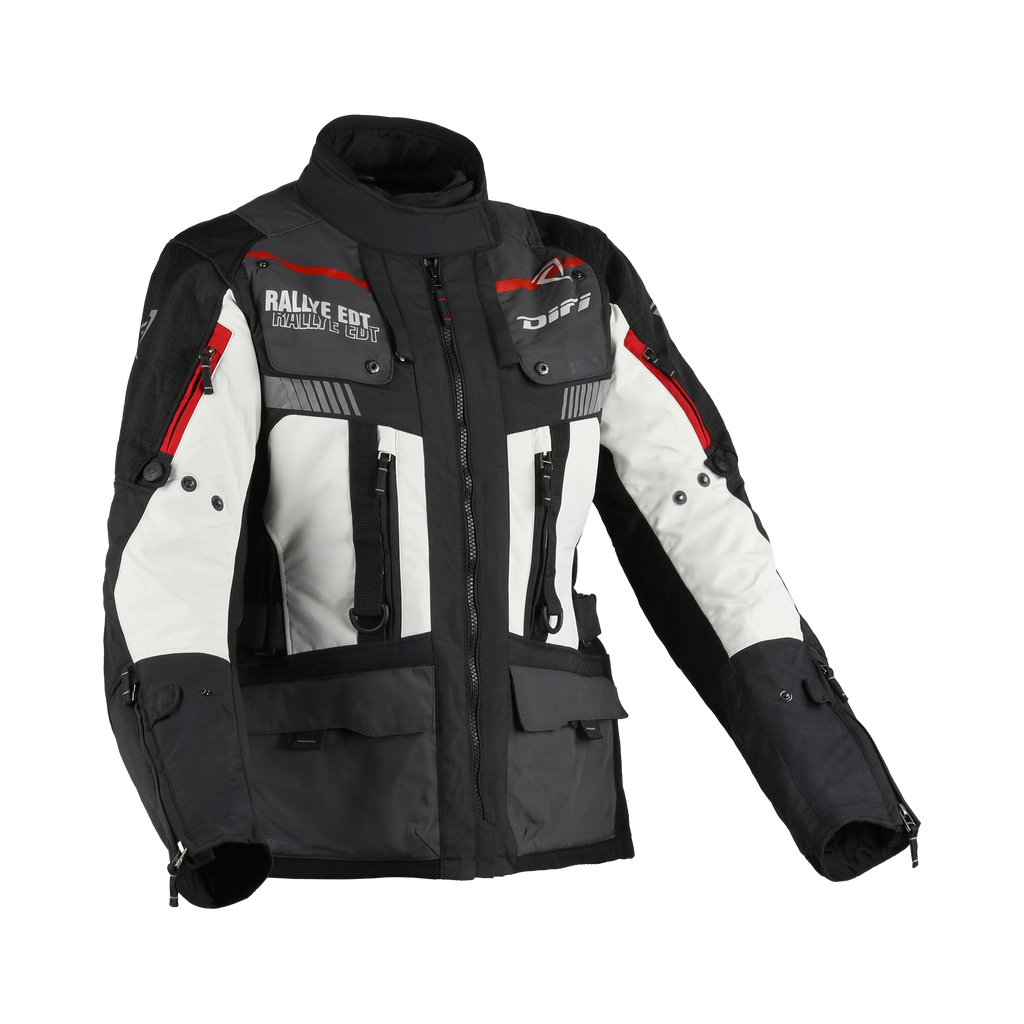 Difi Sierra Nevada 4 Aerotex Donna 102.263.813 giacca moto grigia e nera, fronte