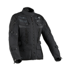 Difi Sierra Nevada 4 Aerotex Donna 102.263.101 giacca moto impermeabile nera, fronte