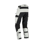 Pantaloni moto donna Difi Sierra Nevada 4 Aerotex grigi e neri, vista da dietro