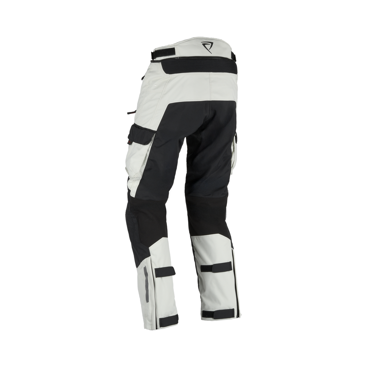 Pantaloni moto donna Difi Sierra Nevada 4 Aerotex grigi e neri, vista da dietro