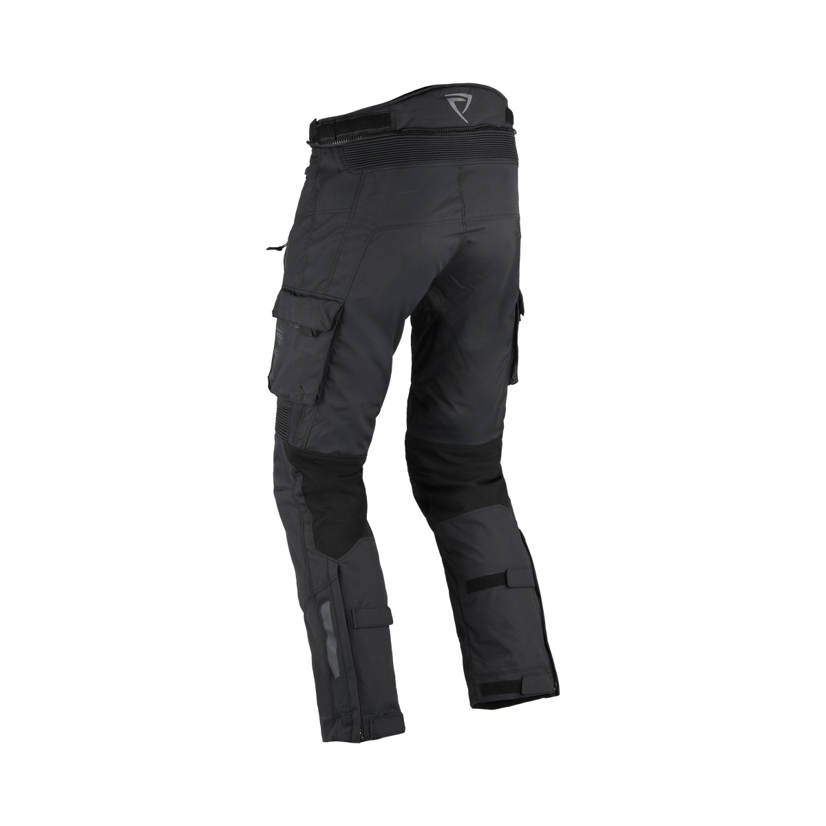 Pantaloni moto Difi Sierra Nevada 4 Aerotex neri, veduta posteriore