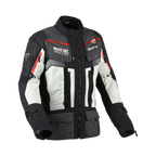 Difi Sierra Nevada 4 Aerotex grigia e nera, giacca moto quattro stagioni