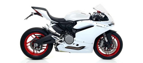Arrow 71144PK Kit Terminali Works Titanio Racing (Dx+Sx) + Raccordo 1:1 Inox – Ducati Panigale 959 - Moon Bike - Vista 1