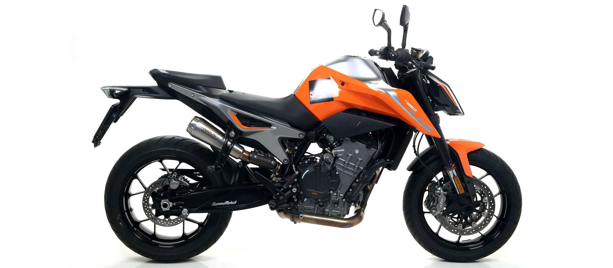 Terminale Pro-Race nichrom per KTM 790 Duke 2018/2020 - Arrow (71890PRI)