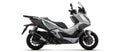 Terminale Urban alluminio Dark con fondello Dark per Honda ADV 350 2022/2024 - Arrow (53546ANN)