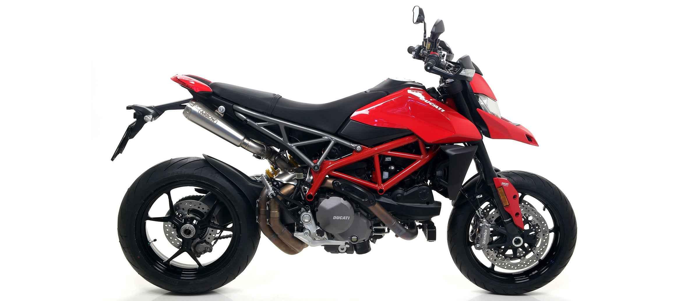 Raccordo centrale non catalitico per Ducati Hypermotard 950 / 950 SP 2019/2021 - Arrow (71707MI)