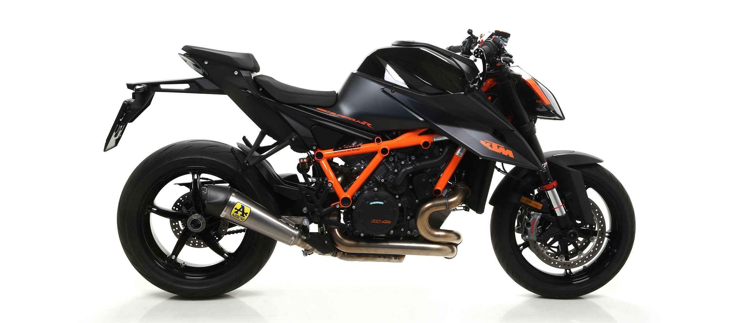 Terminale X-Kone titanio per KTM 1290 SuperDuke R 2020/2023 - Arrow (71916XKR)