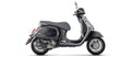 Kit completo omologato con terminale Urban in alluminio Dark con fondello inox per Piaggio VESPA GTS 310 all version 2025/2026 - Arrow (53551AN)