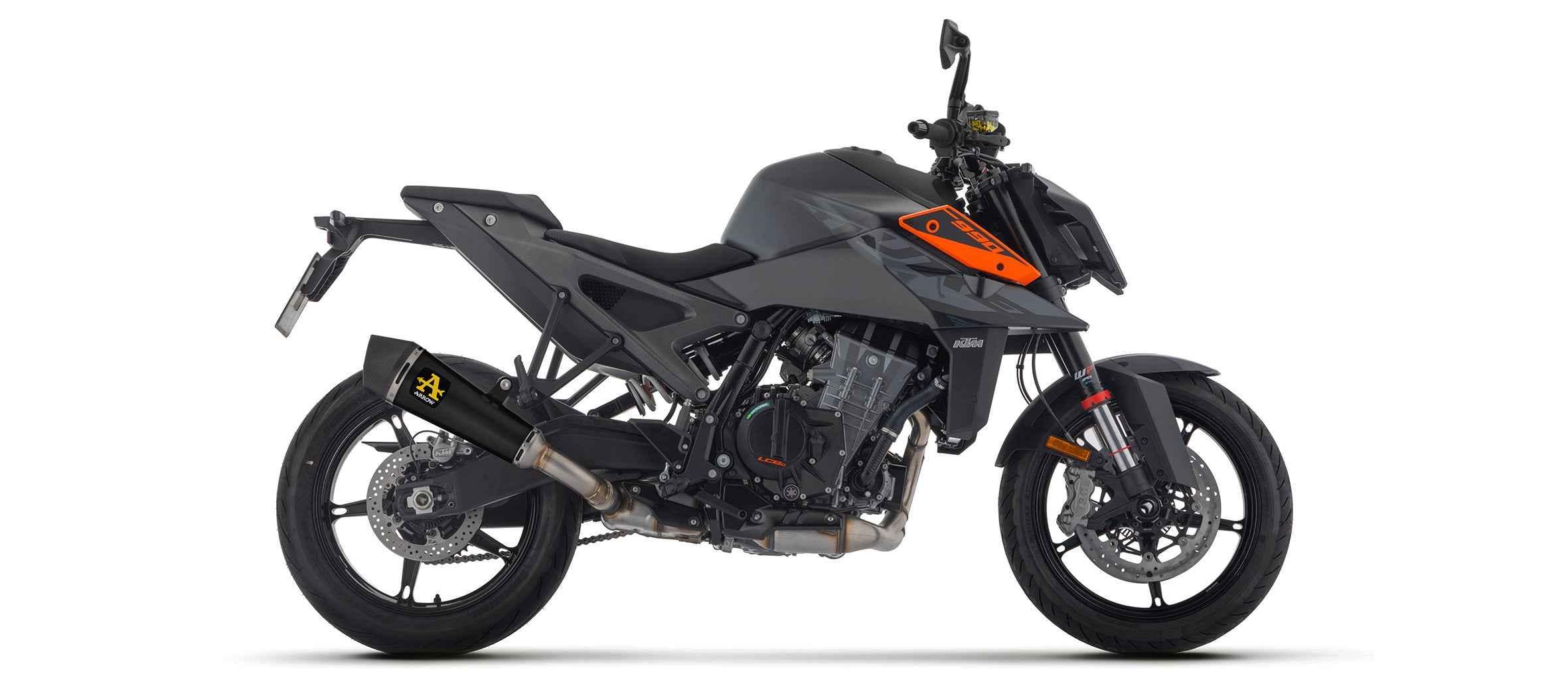 Terminale X-Kone Dark per KTM DUKE 990 2024/2026 - Arrow (71973XKN)