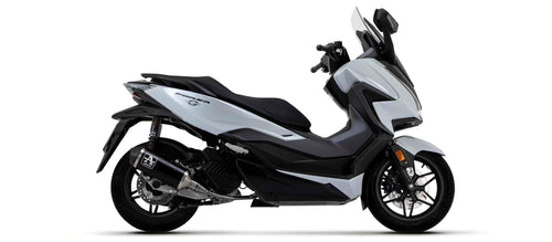 Arrow 53541ANN Kit Collettore + Terminale Urban Alluminio Dark Omologato – Honda Forza 125 (2021-2023) - Moon Bike - Vista 1