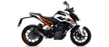 Kit terminale GP2 Dark per KTM DUKE 125 2017/2020 - Arrow (71536GPI)