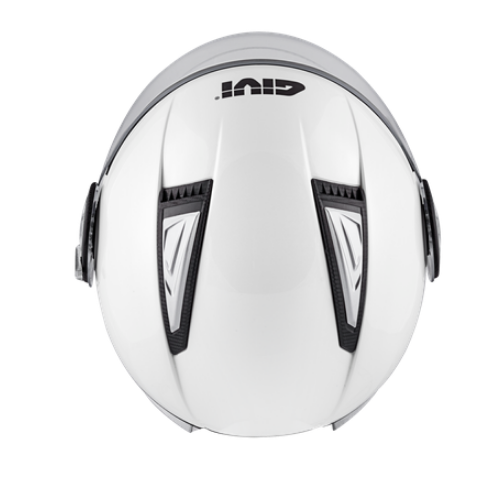 Givi 11.1 Air Jet-R Solid Color H111LB910 visto dall'alto, con le prese d'aria superiori