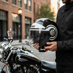 Givi 11.1 Air Jet-R Round Nero/Bianco – Casco Jet ECE 22.05 - Moon Bike - Vista 11