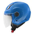 Givi 11.7B D-Jet Azzurro - casco demi-jet