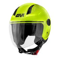 Givi 11.7B D-Jet Lime Lucido - casco demi-jet
