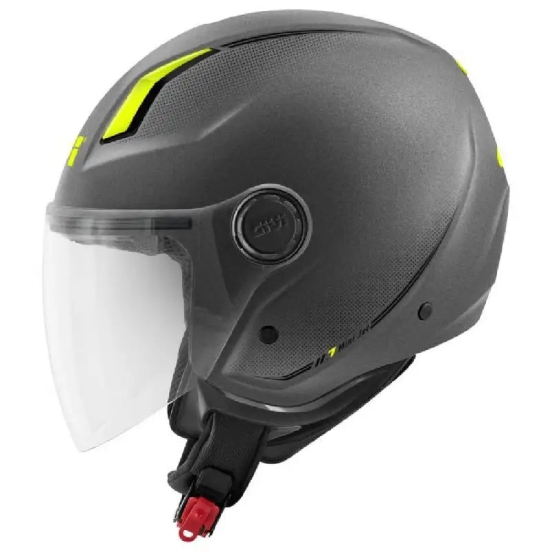 Givi 11.7B D-Jet Titanio Opaco - casco demi-jet