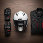 Givi 12.3 Stratos Bianco Lucido – Casco Jet ECE 22.05 - Moon Bike - Vista 4