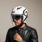 Givi 12.3 Stratos Thanatos Bianco – Casco Jet ECE 22.05 - Moon Bike - Vista 8