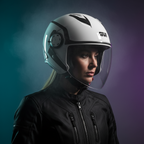 Givi 12.3 Stratos Thanatos Bianco – Casco Jet ECE 22.05 - Moon Bike - Vista 11