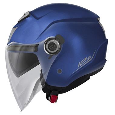 Givi 12.5B Jet Blu Opaco/Decal Grigia - vista posteriore