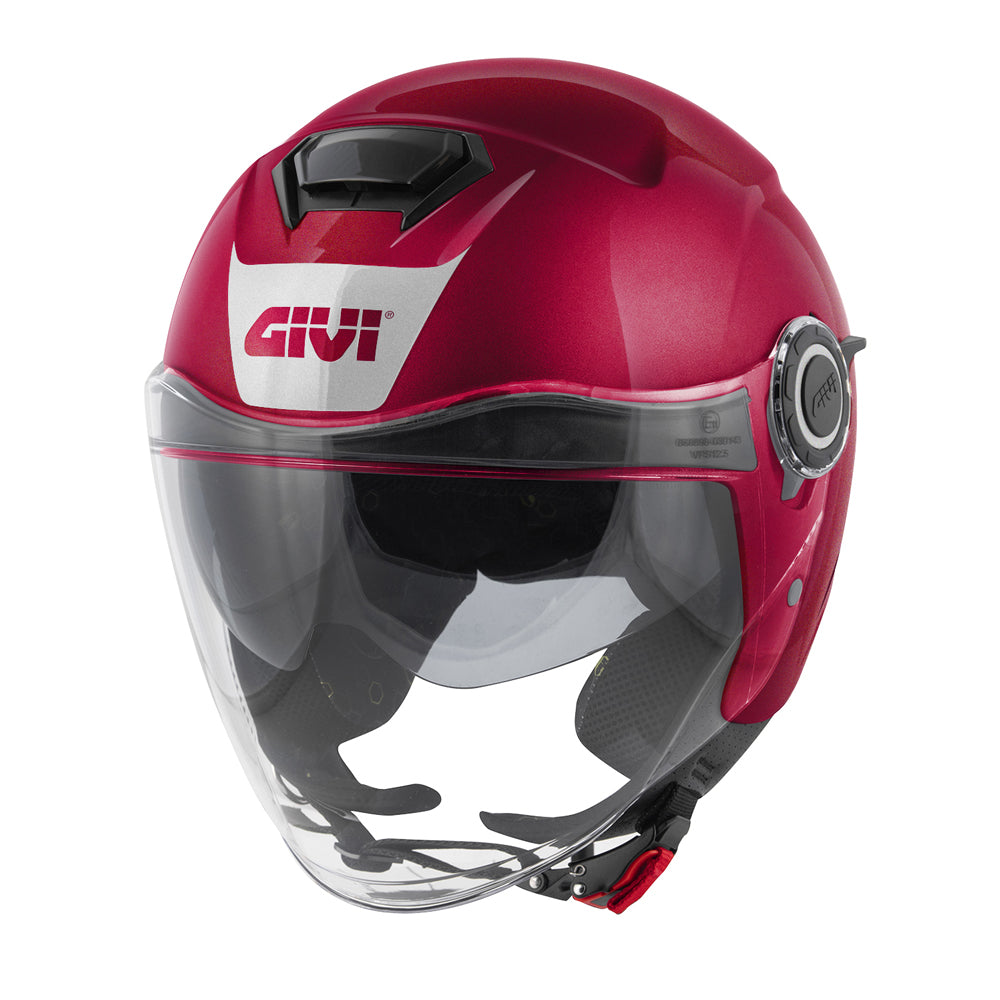 Givi 12.5B Jet Bordeaux metallizzato opaco - vista tre quarti