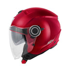 Givi 12.5B Jet Bordeaux metallizzato opaco - vista laterale