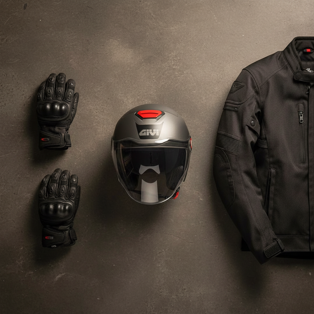 Givi 12.5B Jet Titanio Opaco – Casco Jet ECE 22.06 - Moon Bike - Vista 8
