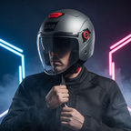 Givi 12.5B Jet Titanio Opaco – Casco Jet ECE 22.06 - Moon Bike - Vista 9