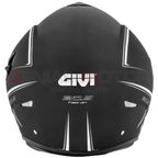 Givi 20.9 Fiberjet Gliese Nero Opaco - casco jet dettaglio interni