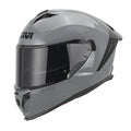Givi 50.3 Solid Color H503BG767 casco integrale grigio lucido – vista di tre quarti anteriore