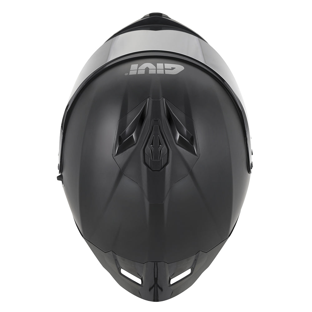 Givi 50.3 Solid Color H503BN900 casco integrale nero opaco – vista dall'alto