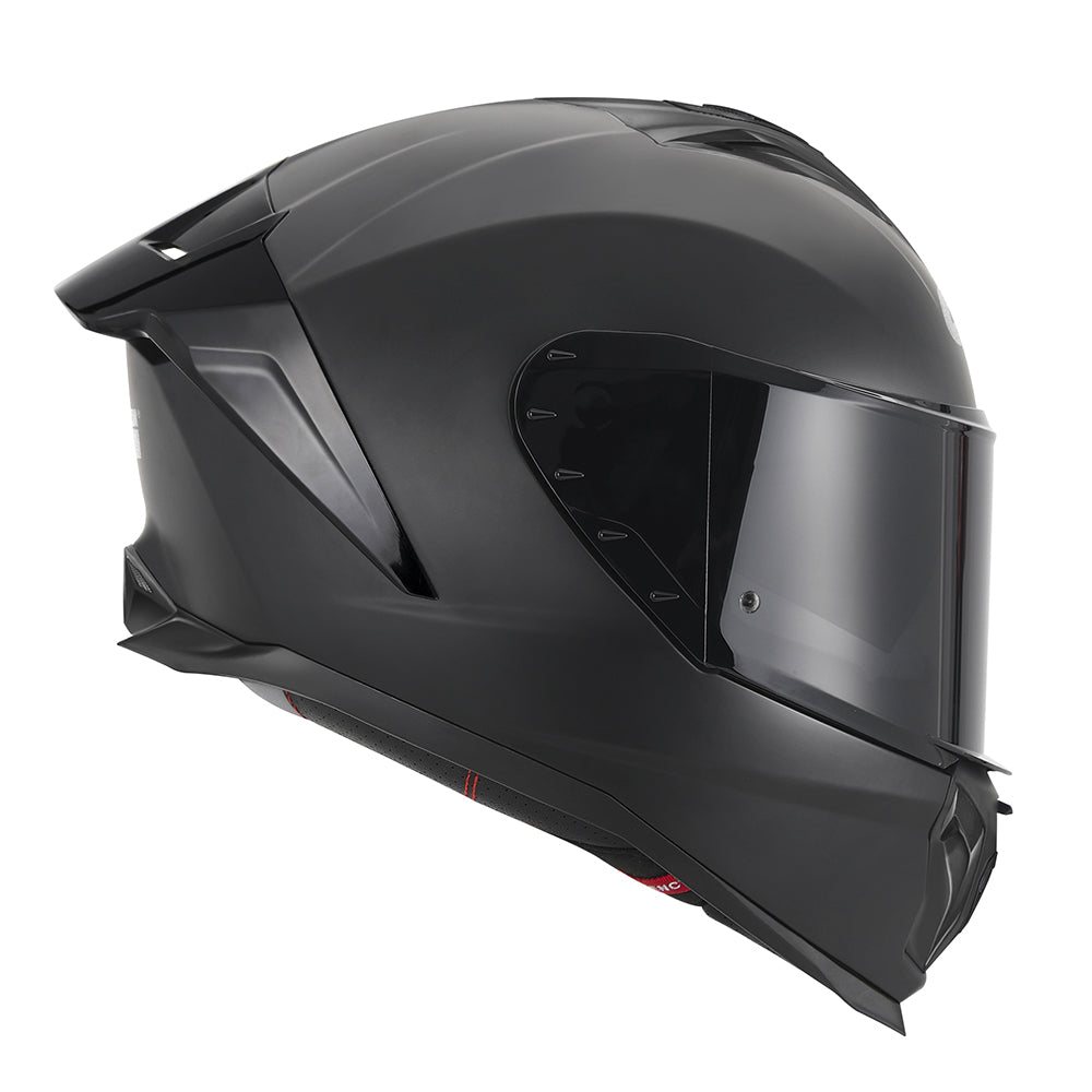 Givi 50.3 Solid Color H503BN900 casco integrale nero opaco – vista laterale opposta