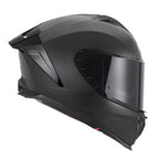 Givi 50.3 Solid Color H503BN900 casco integrale nero opaco – vista laterale opposta