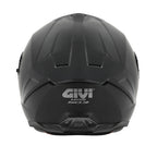 Givi 50.3 Solid Color H503BN900 casco integrale nero opaco – vista posteriore