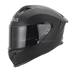 Givi 50.3 Solid Color H503BN900 casco integrale nero opaco – vista di tre quarti anteriore