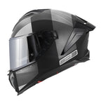 Givi 50.3 Vision H503FVNTS casco integrale nero opaco/titanio/argento – vista laterale