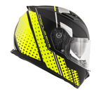 Givi 50.5 Tridion Magnus casco integrale nero opaco/giallo fluo H505FMGBY – fianco destro