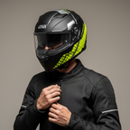 Givi 50.5 Tridion Magnus Nero Opaco/Giallo Neon – Casco Integrale ECE 22.05 - Moon Bike - Vista 10