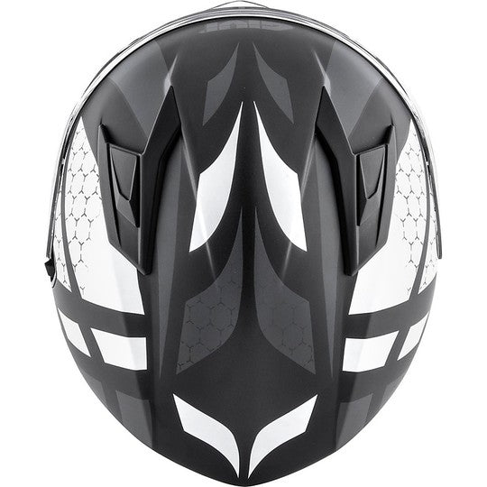 Givi 50.6 Stoccarda Perseus Nero Opaco Argento - tre quarti