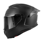 Givi 55.1 Solid Color H551BN900 casco integrale nero opaco – vista laterale