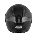 Givi 55.1 Solid Color H551BN900 casco integrale nero opaco – vista posteriore
