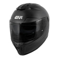 Givi 55.1 Solid Color H551BN900 casco integrale nero opaco – vista di tre quarti anteriore