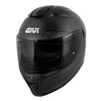 Givi 55.1 Solid Color H551BN900 casco integrale nero opaco – vista di tre quarti anteriore