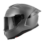 Givi 55.1 Solid Color H551BG768 casco integrale titanio opaco – vista laterale