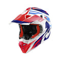 Givi 60.1 Fresh Cross Rosso/Blu/Bianco - casco integrale off-road