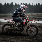 Givi 60.1 Fresh Cross Rosso/Blu/Bianco – Casco Integrale Off-Road ECE 22.06 Casco Cross - Moon Bike - Vista 10