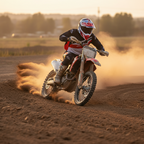 Givi 60.1 Fresh Cross Rosso/Blu/Bianco – Casco Integrale Off-Road ECE 22.06 Casco Cross - Moon Bike - Vista 7