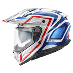Givi 80.1 Apex H801FAXLR casco integrale bianco/blu/rosso – vista laterale